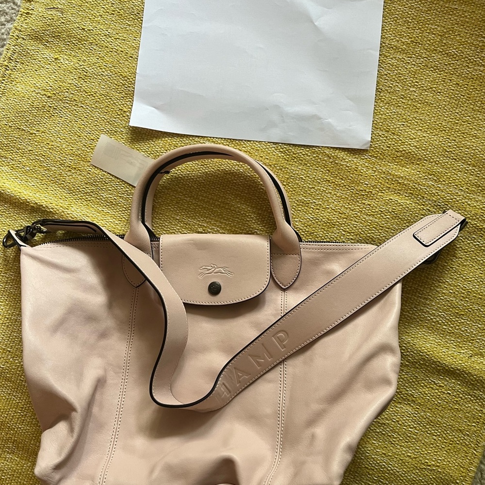 Longchamp pale pink Tote Bag